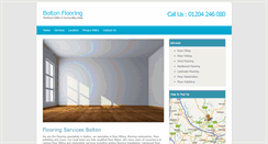 Desktop Screenshot of bolton-flooring.co.uk